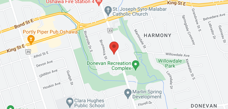 map of 108 HARMONY RD S